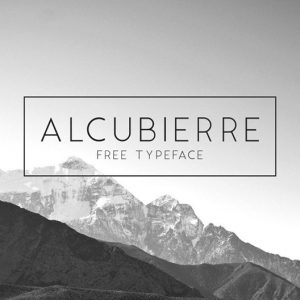 Alcubierre Free Fonts for Commercial Use