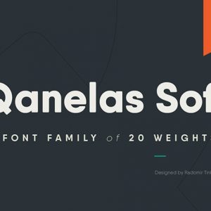 Qanelas Soft Free Fonts for Commercial Use