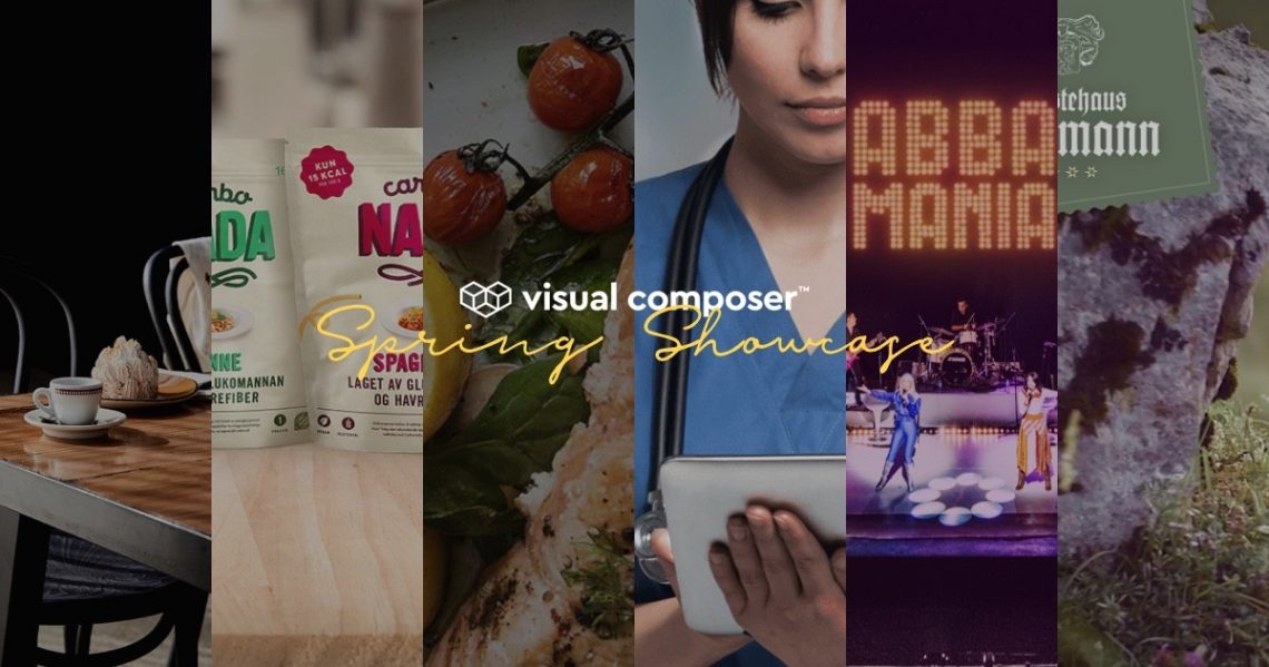 Visual Composer Spring Showcase 2019: WordPress website examples