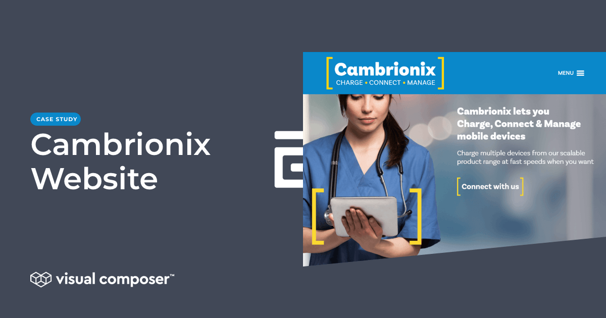 Cambrionix Website Case Study