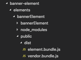 Change in folder structure