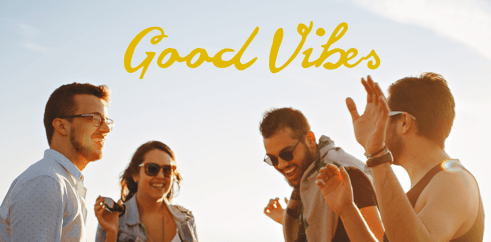 Good vibes font