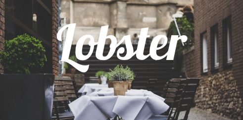 Lobster font