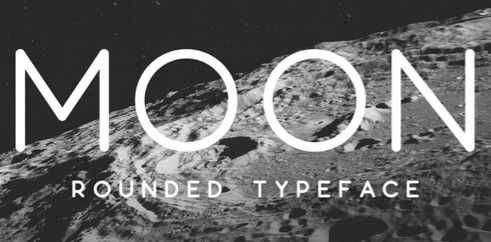 MOON font