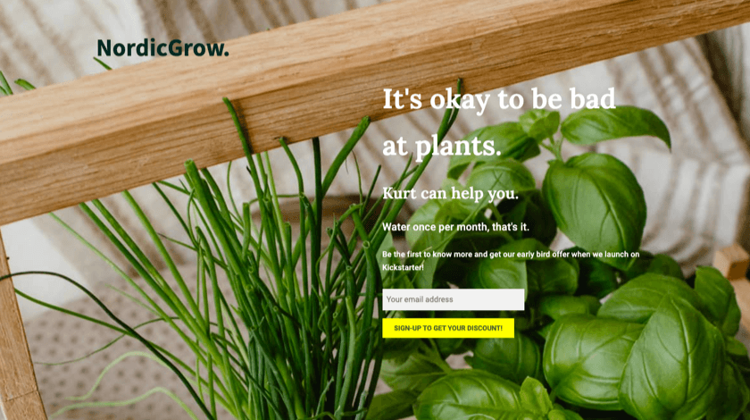 NordicGrow website