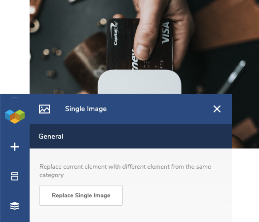 Replace content elements in Visual Composer