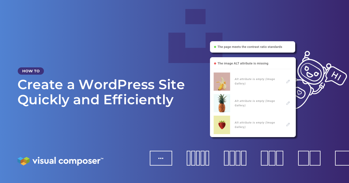 How to create a WordPress site quickly featured