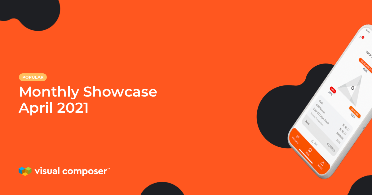 Visual Composer Showcase 2021