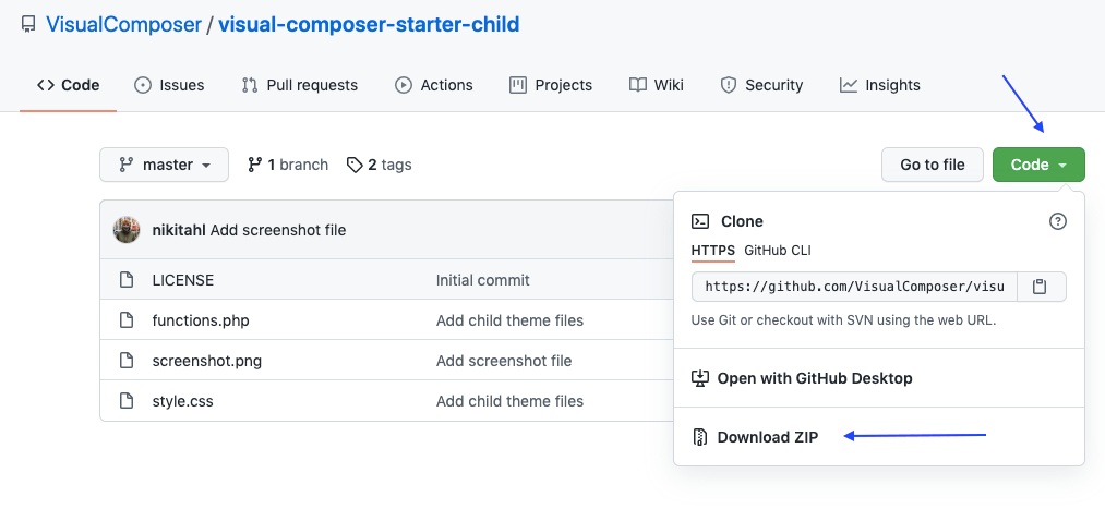 Visual Composer Starter Child Theme